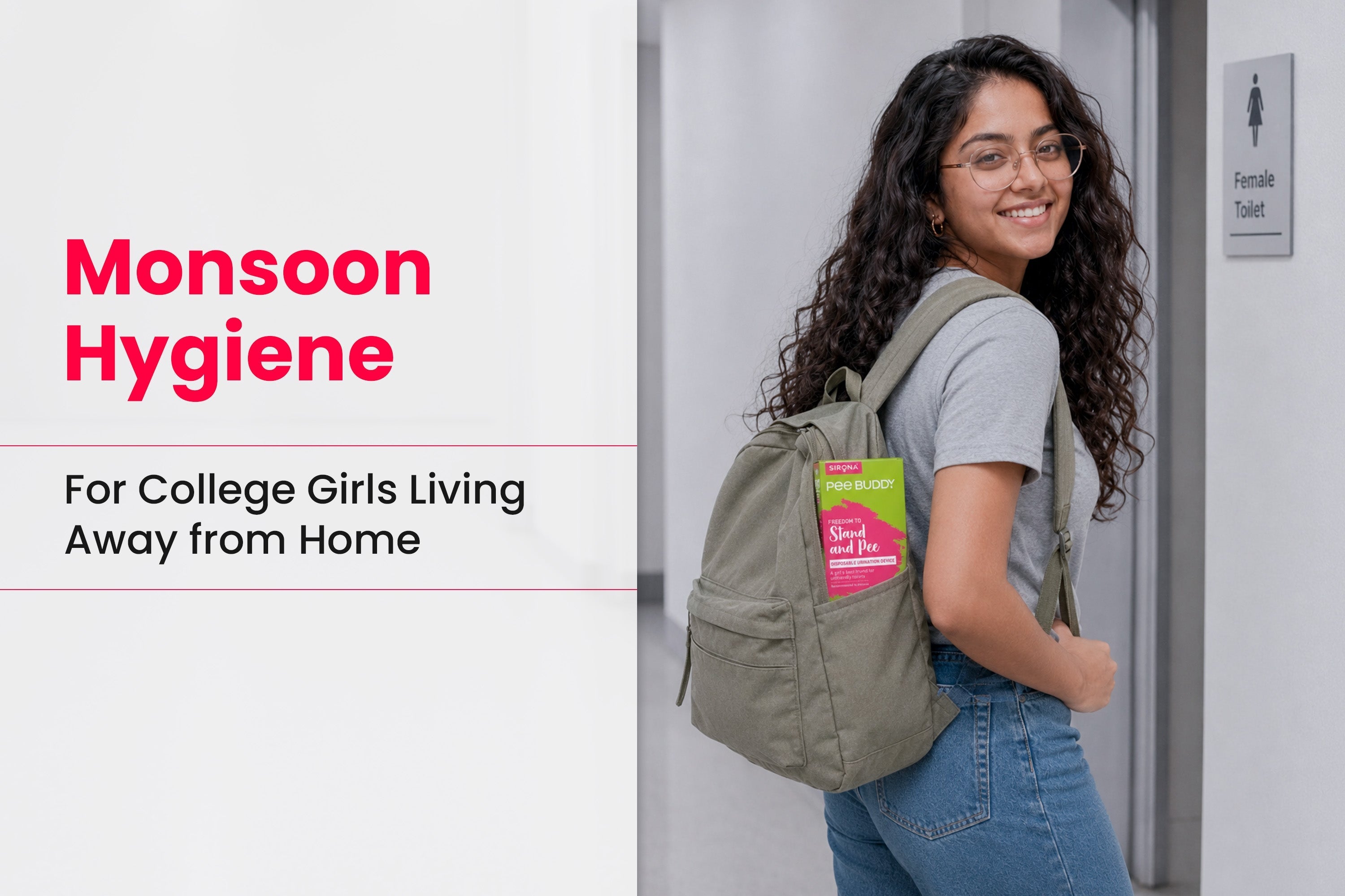 Monsoon Hygiene for College Girls Living Away from Home