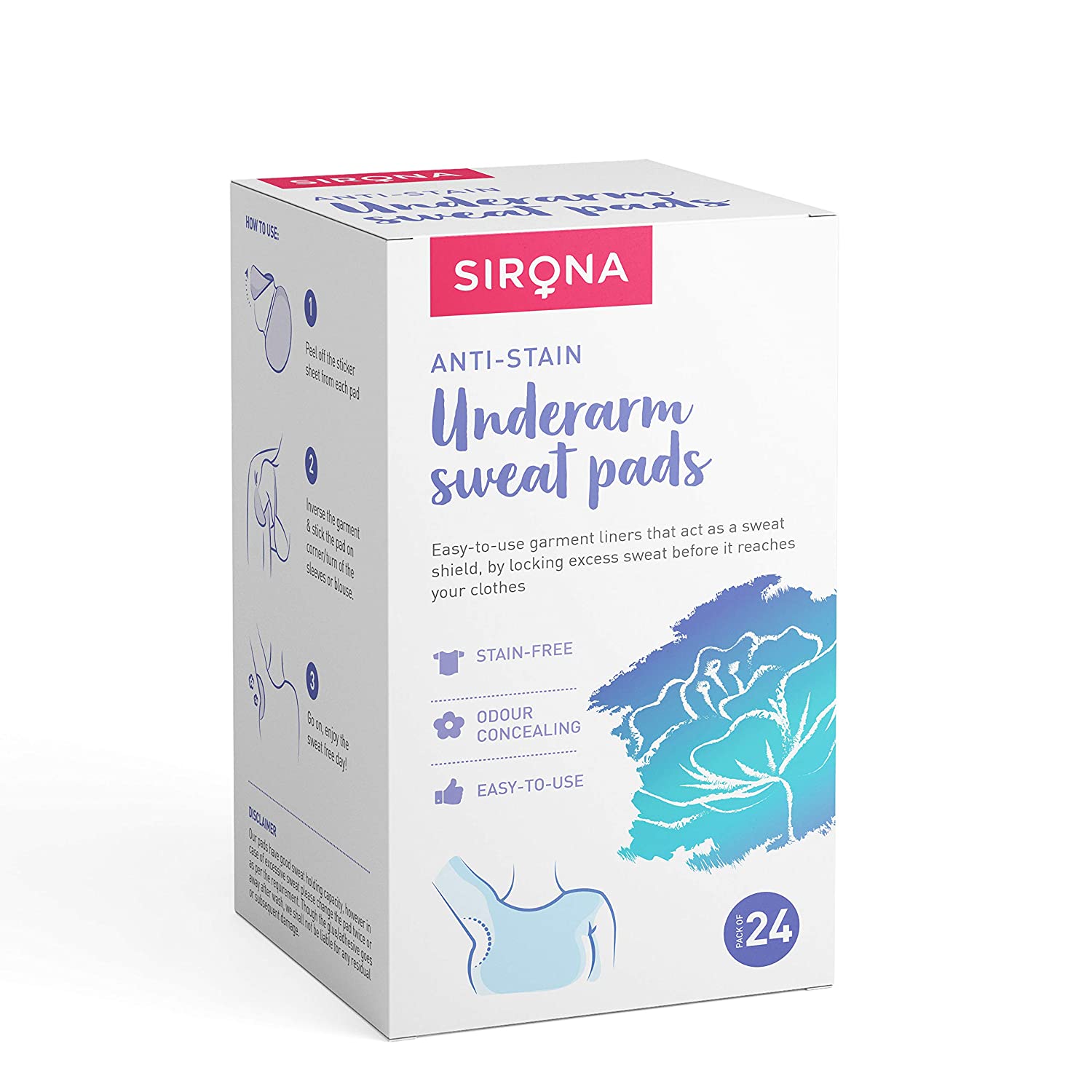 Underarm sweat? Worry no more
