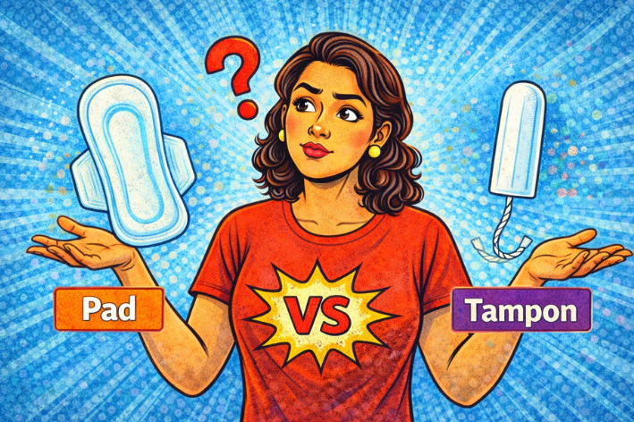 What Are the Differences Between Tampons and Pads?