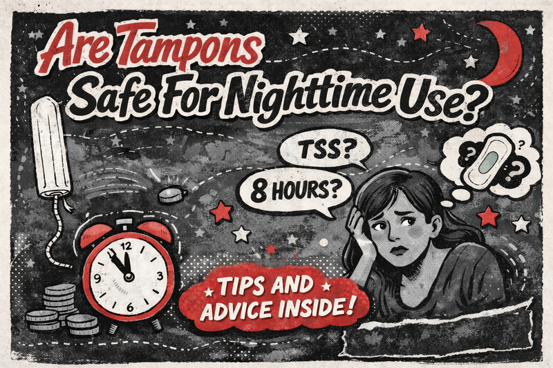 Are Tampons Safe For Nighttime Use?