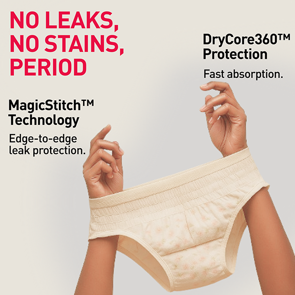 Sirona Disposable Teens Period Pants - Pack of 5