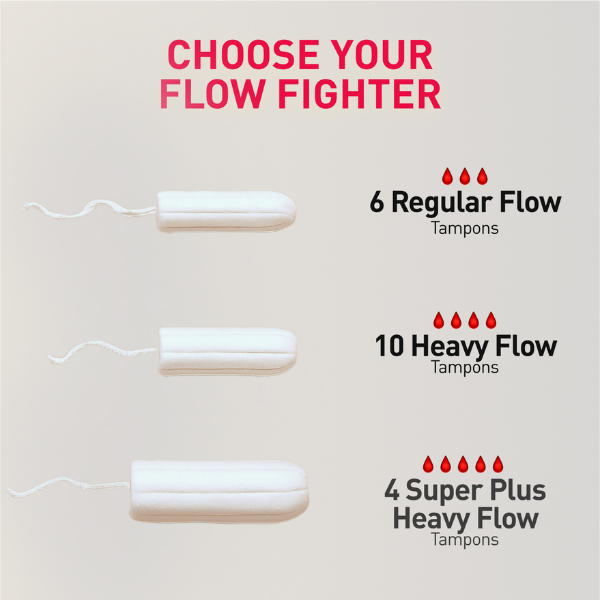 Mixed Flow Tampons (Pack of 20)