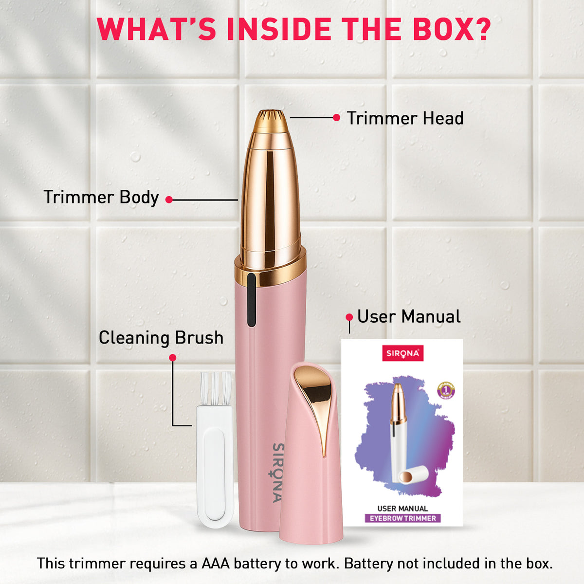 Eyebrow Trimmer for Women