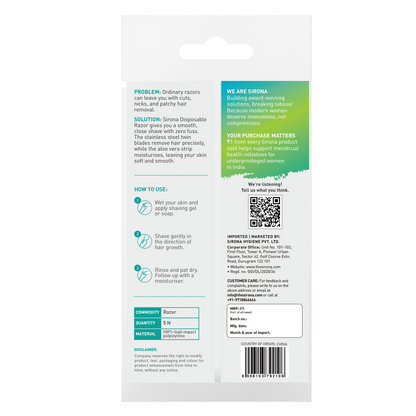 Aloe Boost Twin Blade Disposable Razor
