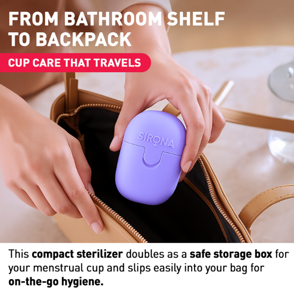 Portable Menstrual Cup Sterilizer