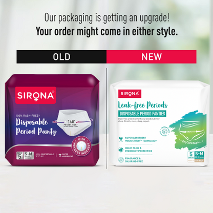 Disposable Period Panties for Women