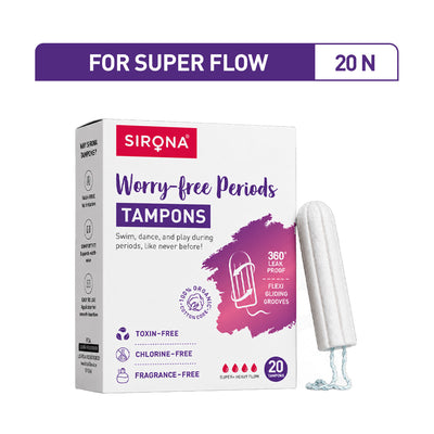 Super+ Heavy Flow Tampons