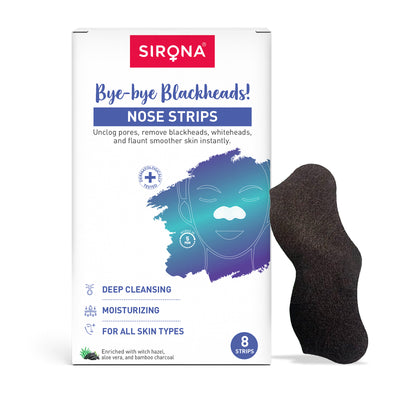 Bamboo Charcoal Nose Strips ( 1 Pack of 8 )