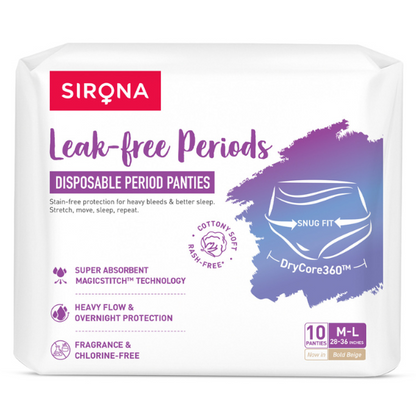 Disposable Period Panties for Women