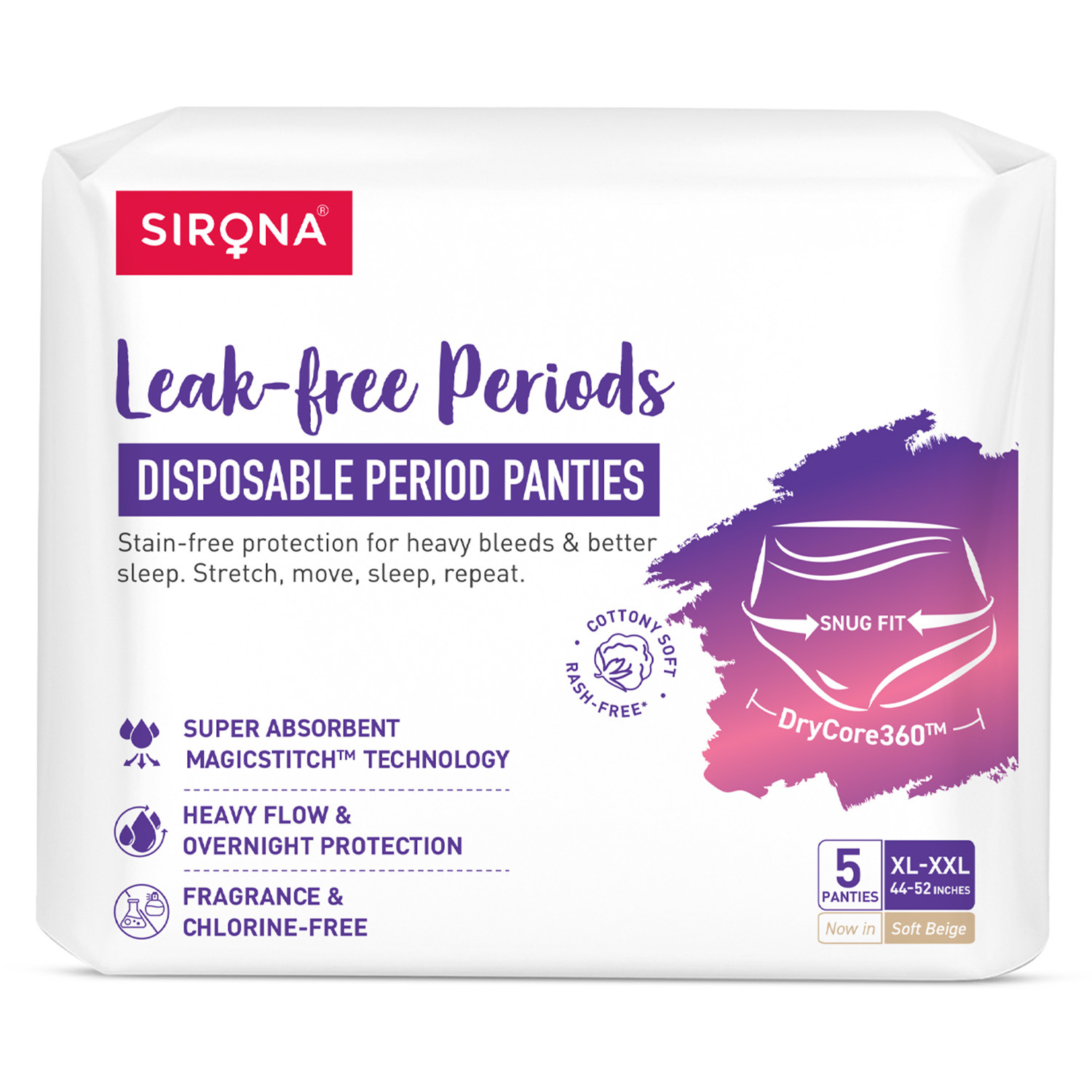 Disposable Period Panties for Women