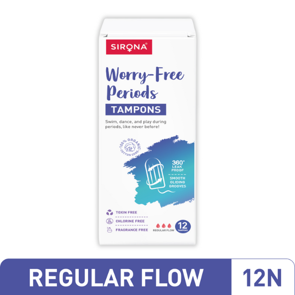Sirona Regular Flow Tampons