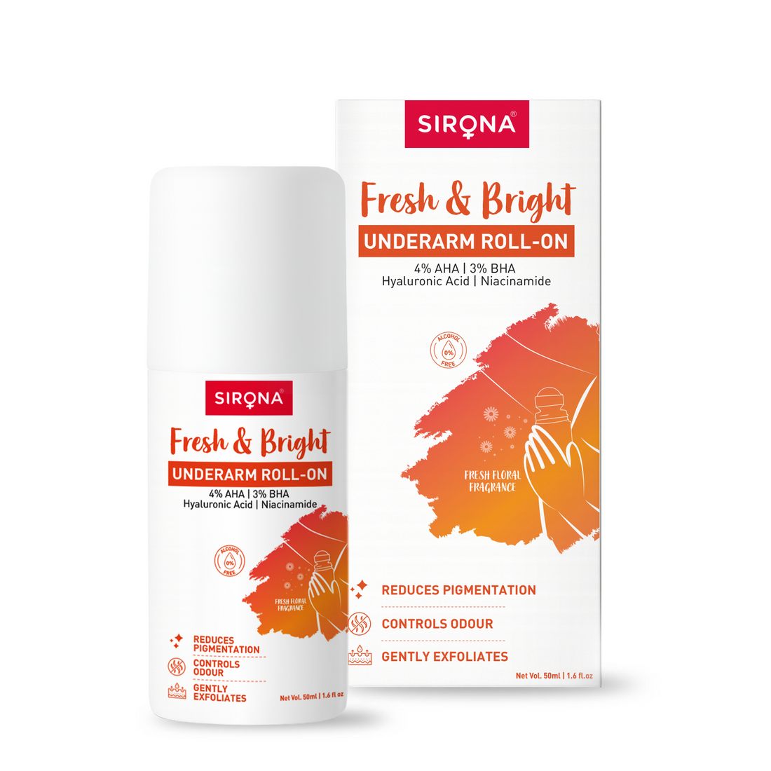 Sirona Fresh & Bright Roll-On