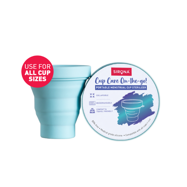 Sterilizing Container for Menstrual Cups (1 Pack of 1 Cup)