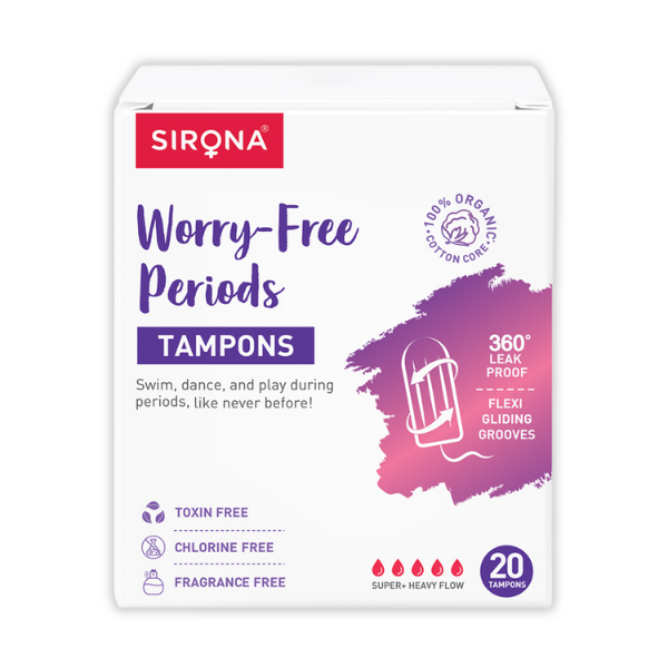 Sirona Super+ Heavy Flow Tampons