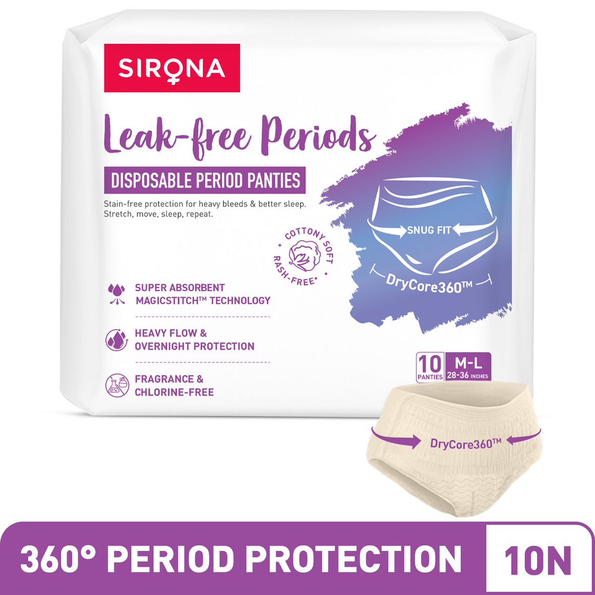 Disposable Period Panties for Women