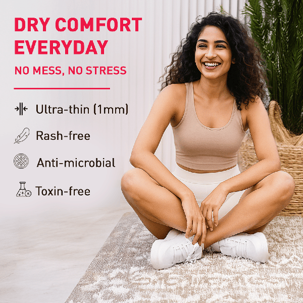 Dry Comfort Panty Liners (1 Pack of 20 Liners)