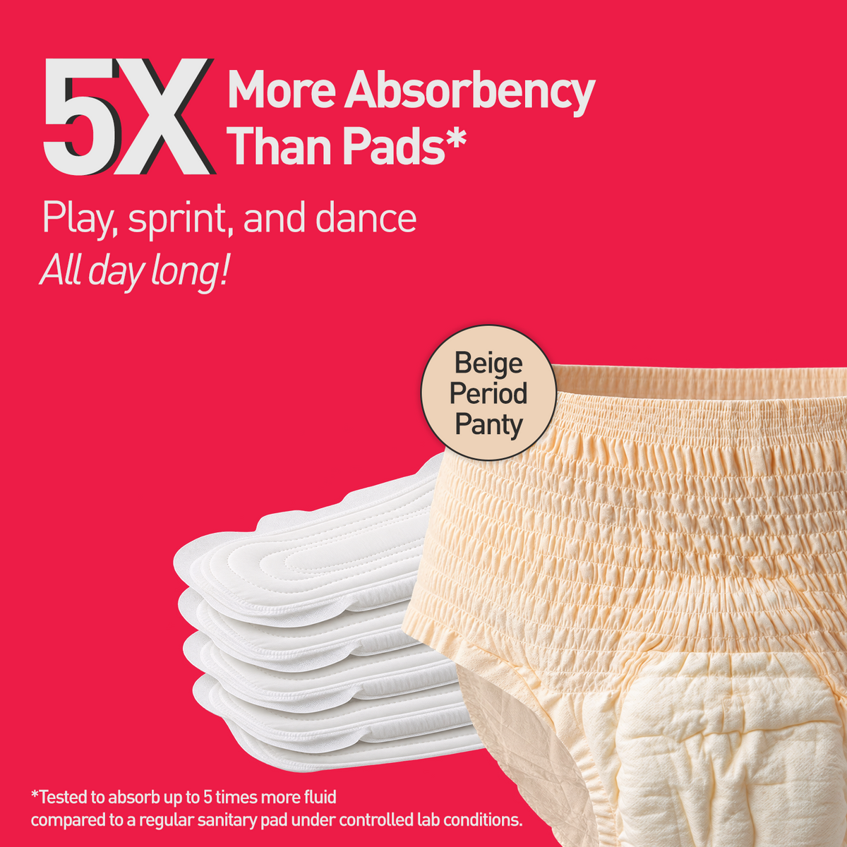 Disposable Period Panties | Pain Relief Patches | Intimate Wet Wipes Combo