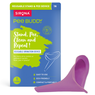 PeeBuddy Reusable Female Urination Device (1 Pack of 1 Device)