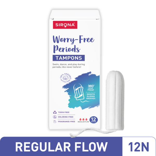Sirona Regular Flow Tampons