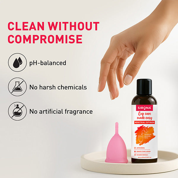 Natural Menstrual Cup Wash – 100 ml