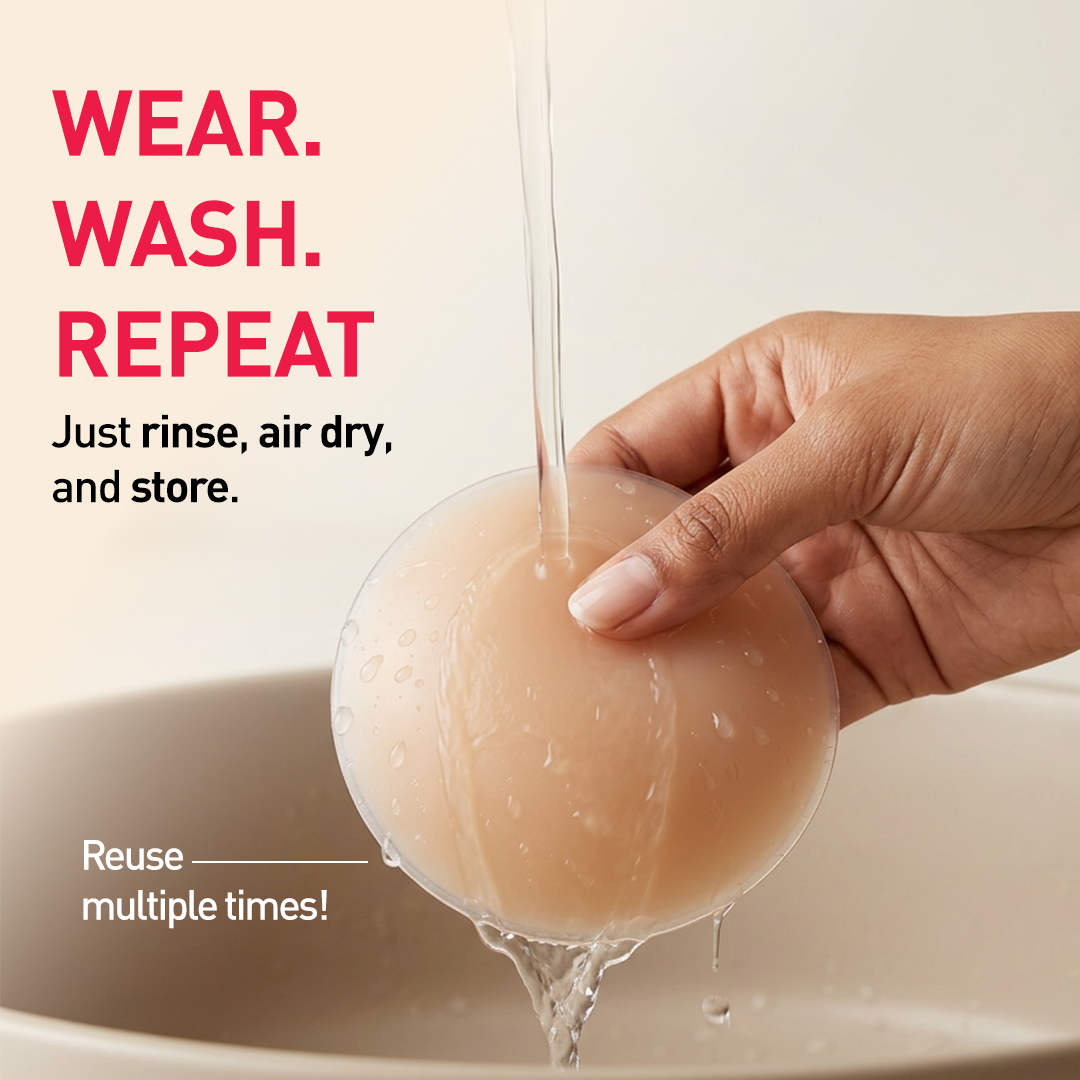 Sirona Reusable Silicone Nipple Cover for Women