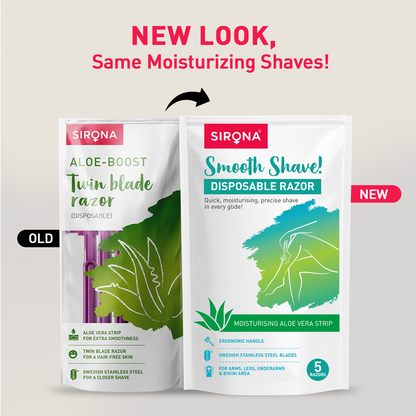 Aloe Boost Twin Blade Disposable Razor