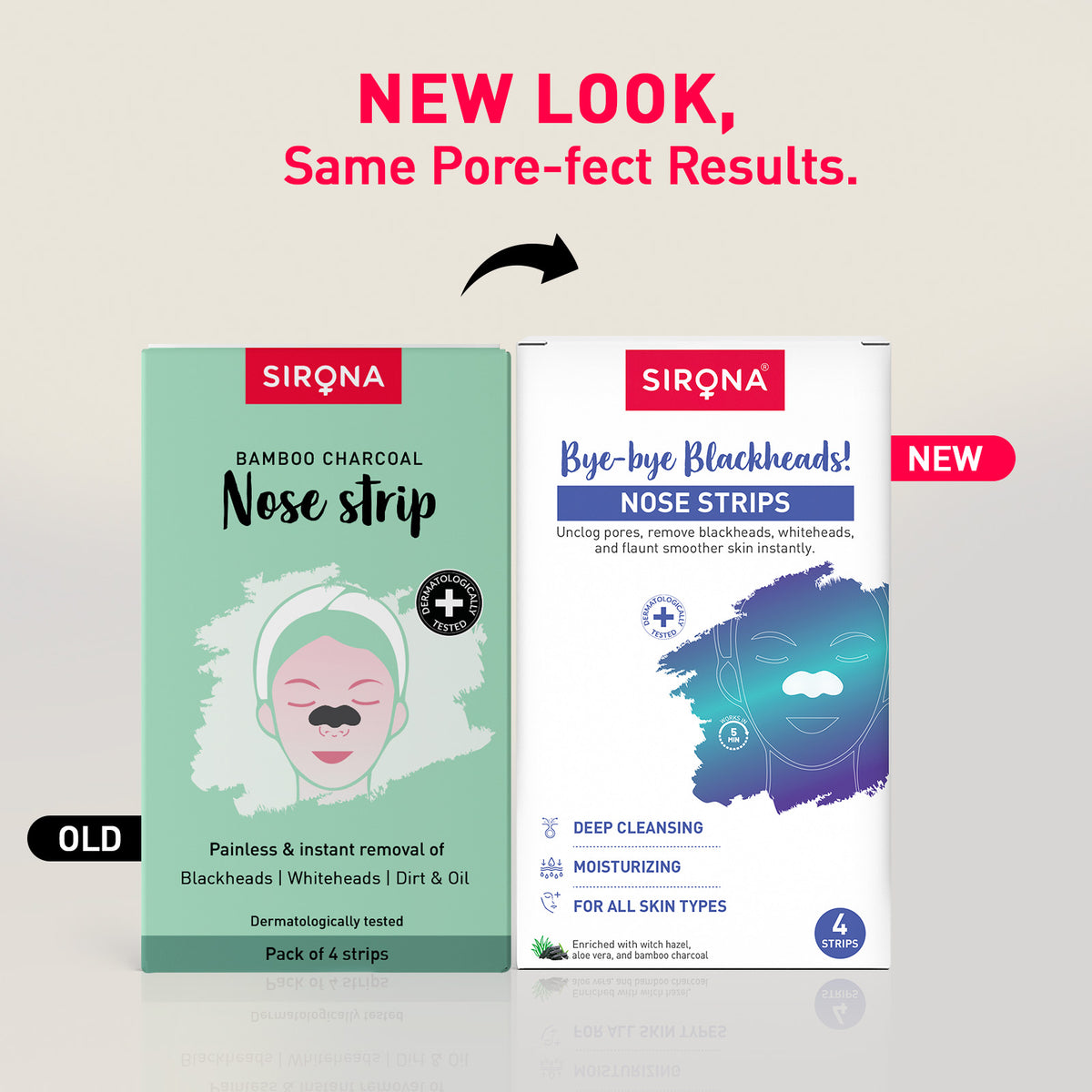 Bamboo Charcoal Nose Strips