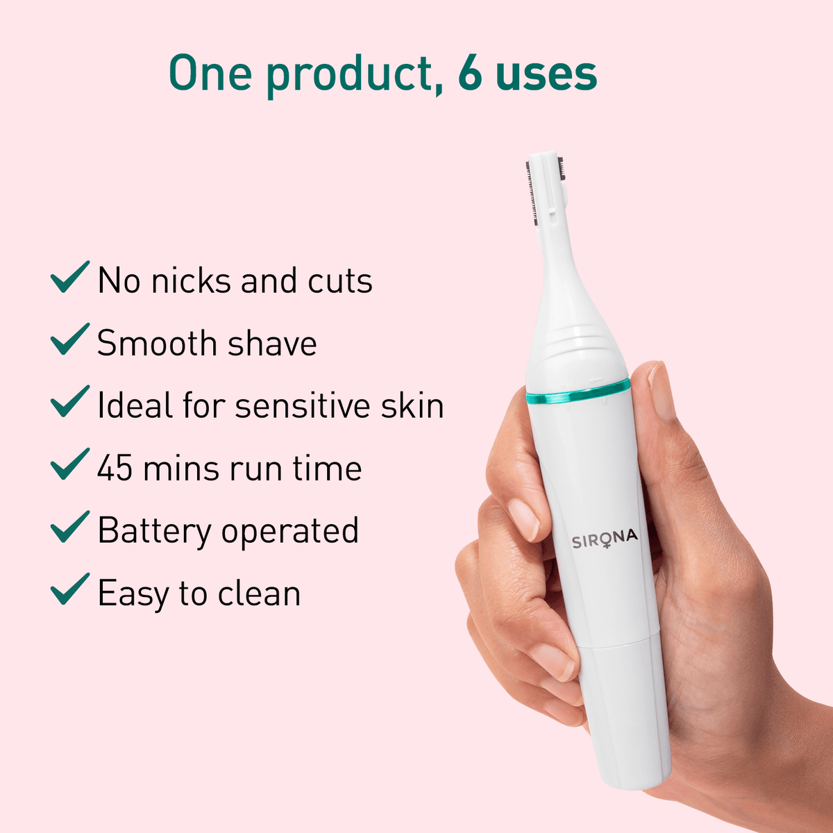 6 In 1 Electric Razor for Women