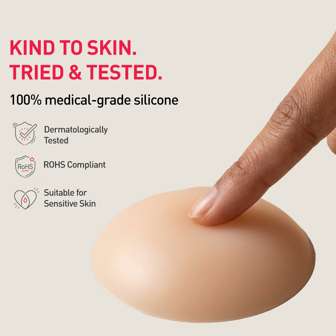 Sirona Reusable Silicone Nipple Cover for Women