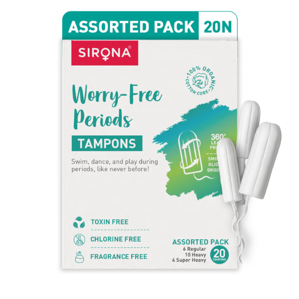 Sirona Mixed Flow Tampons (Pack of 20)