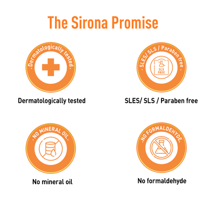 Sirona Vitamin C Face Cream | Daily Vitamin C Cream for Radiant &amp; Even toned Skin, Reduces Dark Spots, For All Skin Types, Paraben Free - (50 gm)