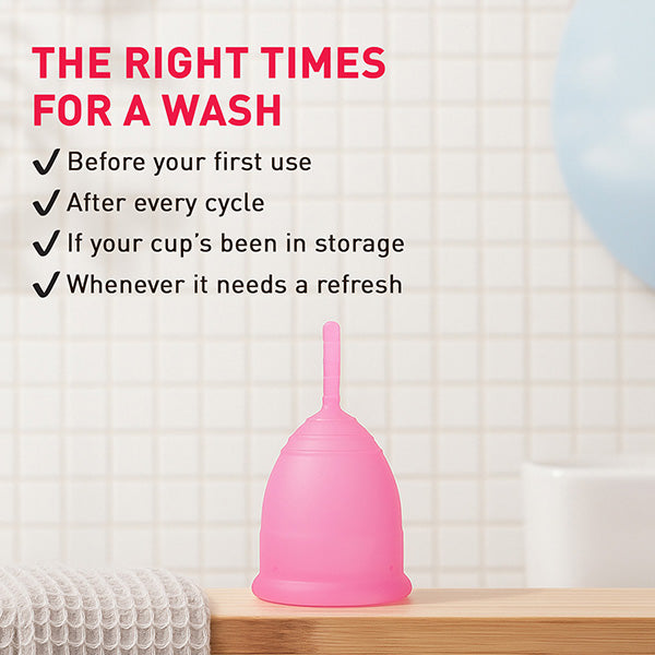 Natural Menstrual Cup Wash – 100 ml