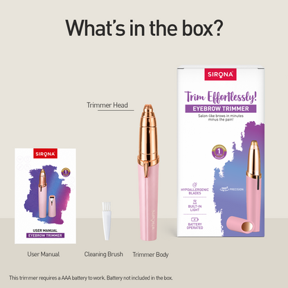 Eyebrow Trimmer for Women