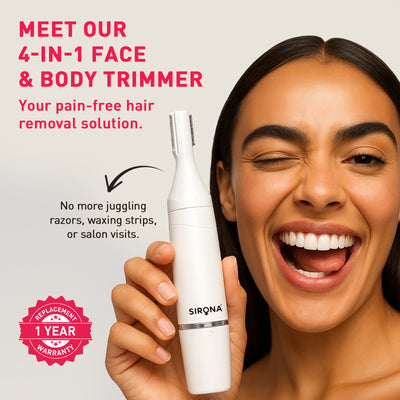4-in-1 Face &amp; Body Trimmer for Women