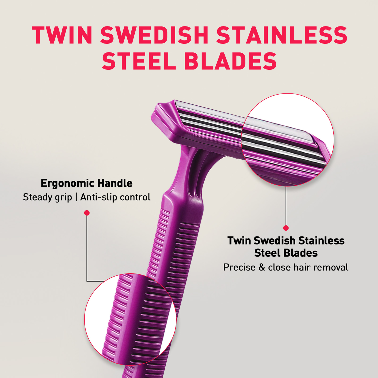 Aloe Boost Twin Blade Disposable Razor