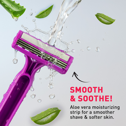 Aloe Boost Twin Blade Disposable Razor