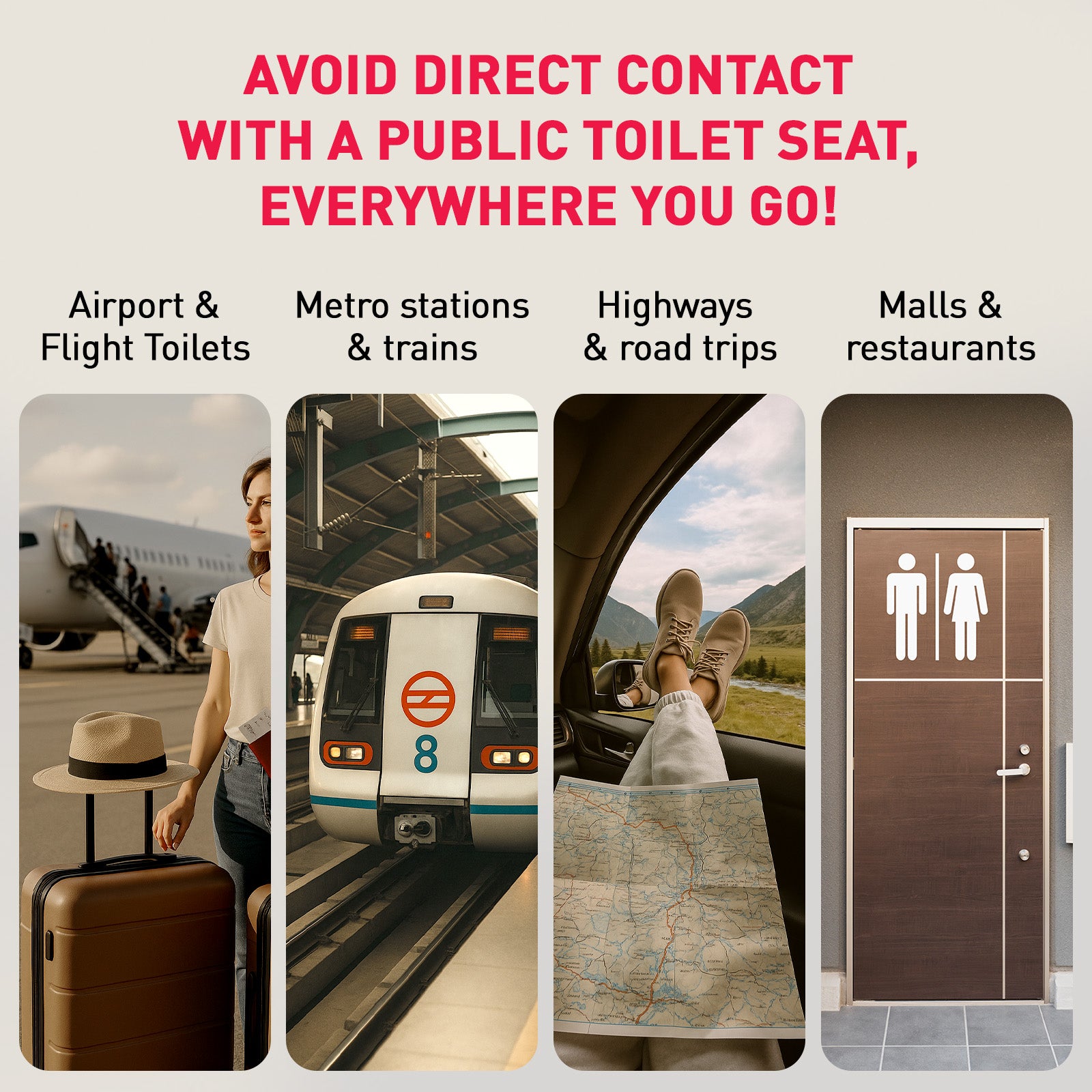 PeeBuddy Disposable Toilet Seat Covers