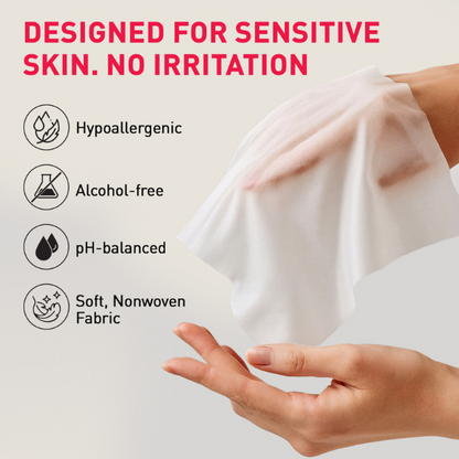 Intimate Wet Wipes (1 Pack of 10 Wipes)
