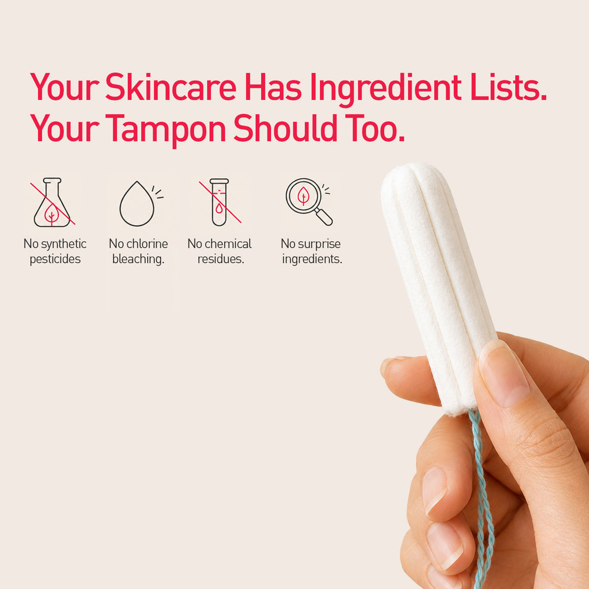 Digital Tampon Heavy + Flow (Pack of 8)