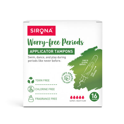 Applicator Tampons (1 Pack of 16 Heavy Flow Tampons)