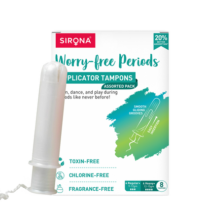 Mixed Pack - Applicator Tampons - Pack of 8