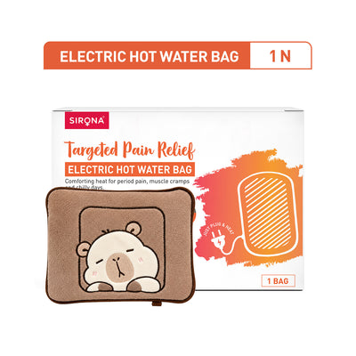 Cute Teddy Electric Hot Water Bag for Period Pain, Cramps &amp; Relaxation