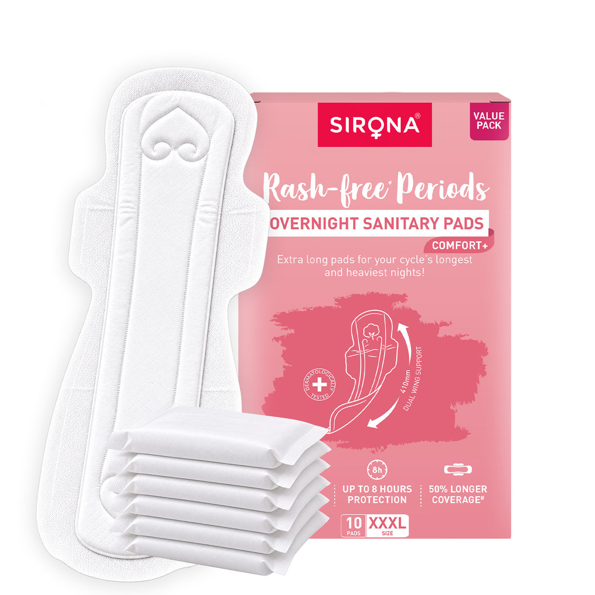 Comfort+ Sanitary Pads - P10 (360mm | XXL+)