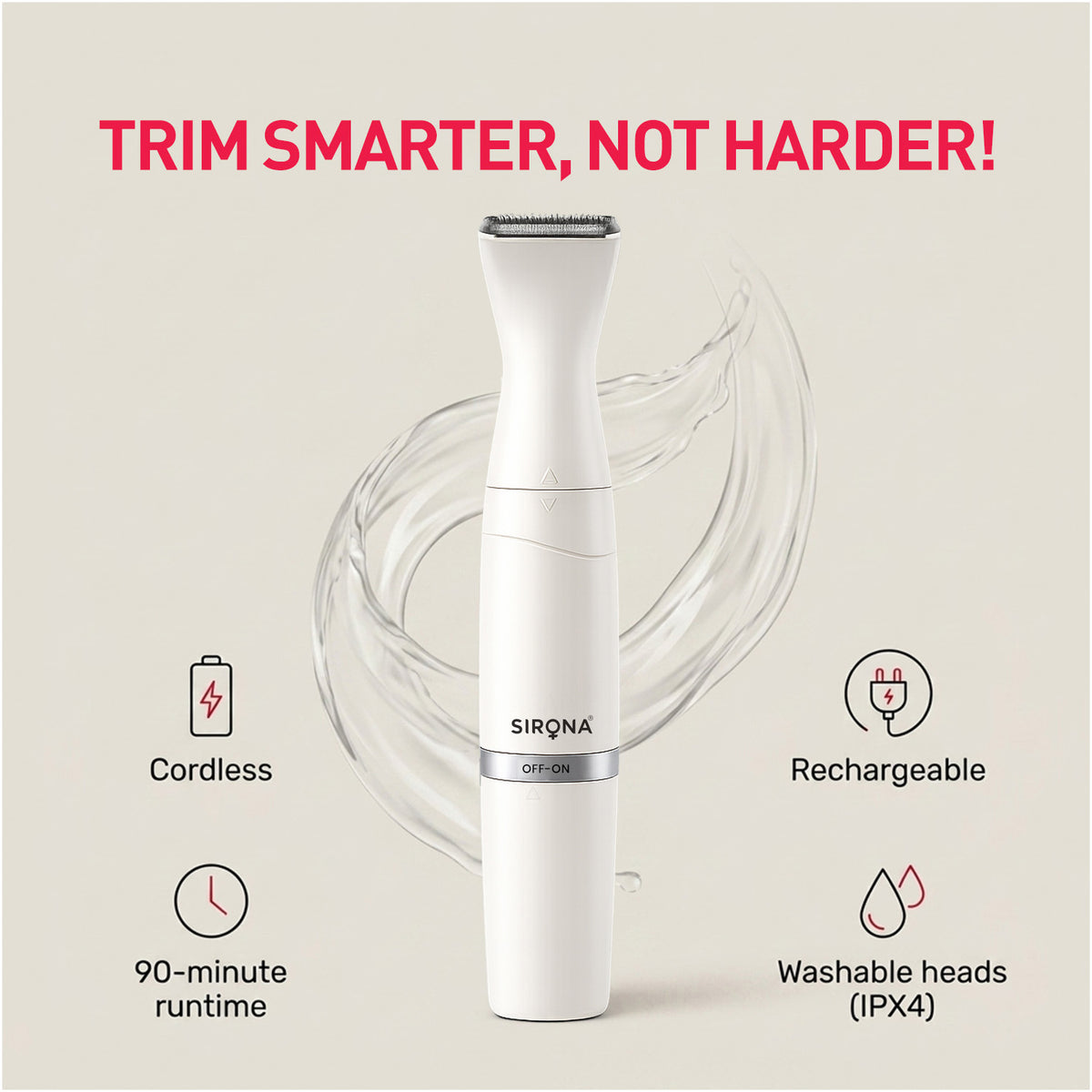 6 In 1 Electric Razor for Women