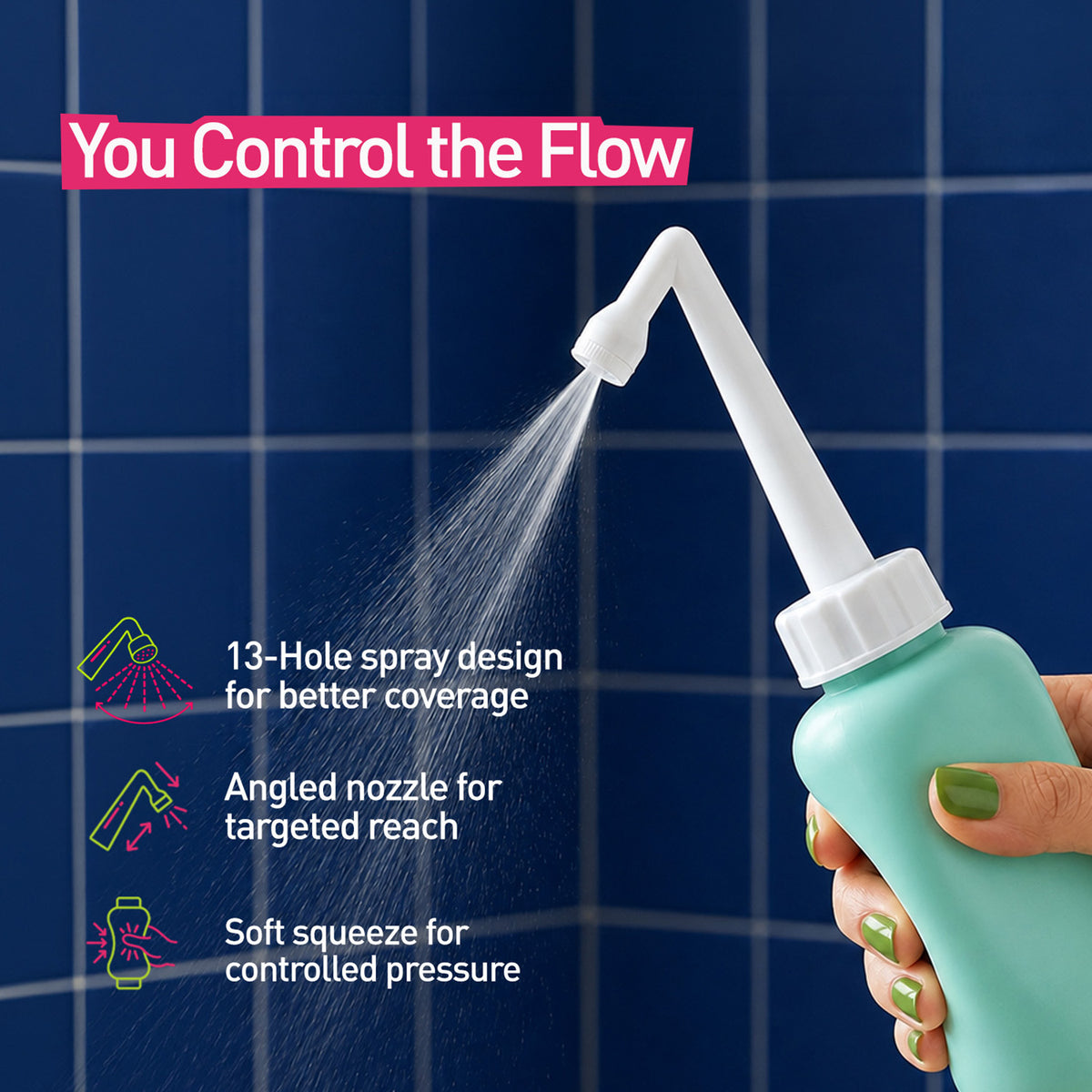 PeeBuddy Portable Jet Spray - 350ml Volume