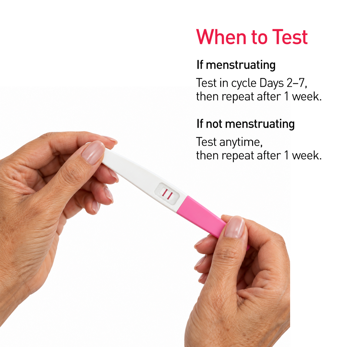 Sirona Menopause Test Kit – 99% Accurate Midstream Urine FSH Detection, 3 Tests per Kit