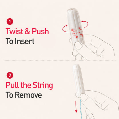 Digital Tampon Heavy+ Flow (1 Pack of 20 Tampons)