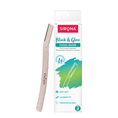Blink and Glow Face Razor (Pack of 3 Razor)
