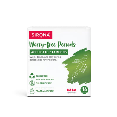 Applicator Tampons (1 Pack of 16 Heavy Flow Tampons)