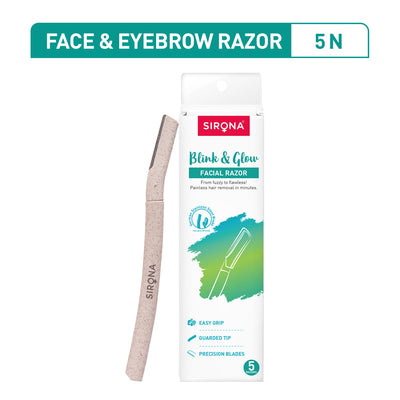 Blink and Glow Face Razor (Pack of 5 Razor)